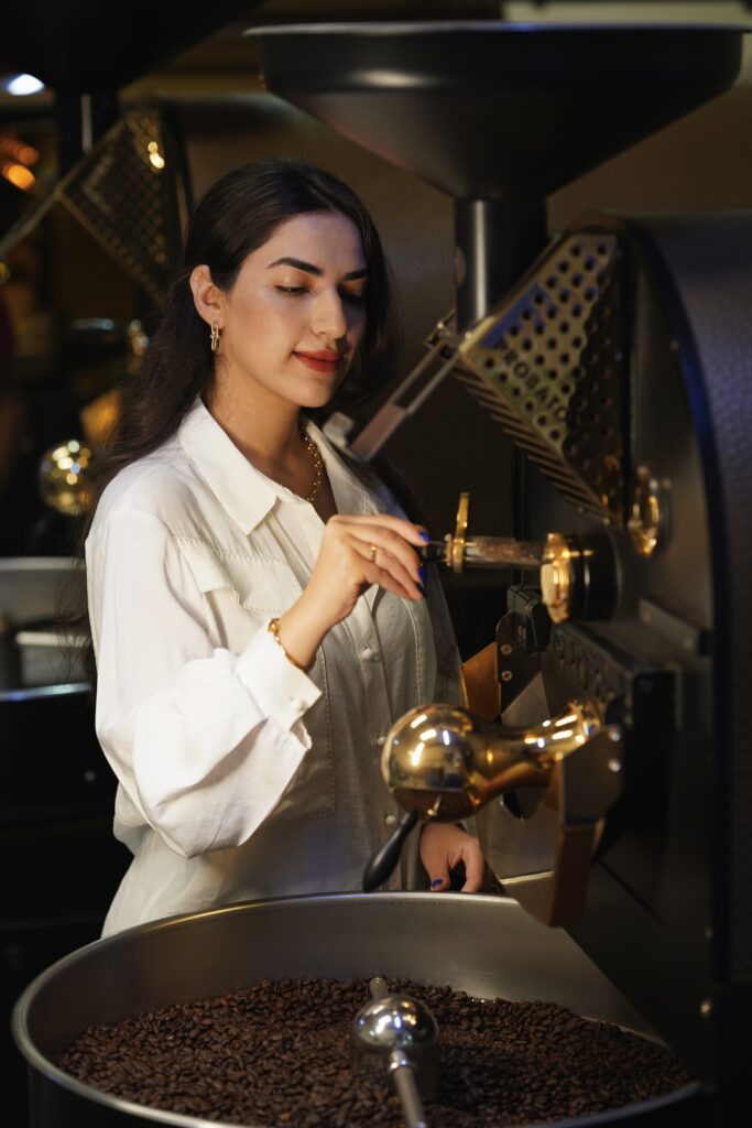 Maryam Tabatabaei, an Authorized SCA Trainer, coaching a student.