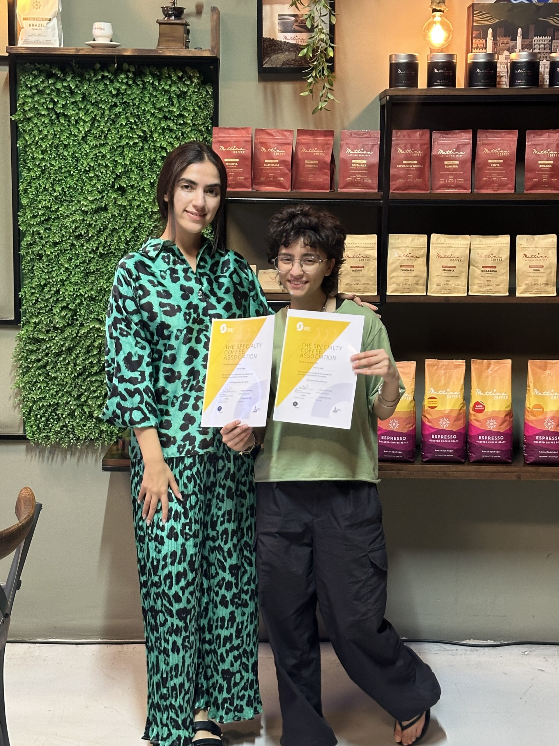 Official certificate for a course completed with Authorized SCA Trainer Maryam Tabatabaei.