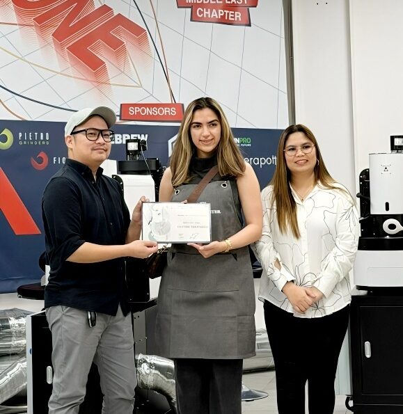 Maryam Tabatabaei at HB Best Batch Roasting Championship