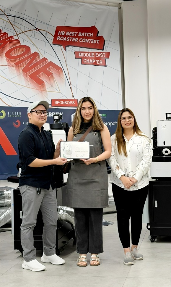 Maryam Tabatabaei at HB Best Batch Roasting Championship