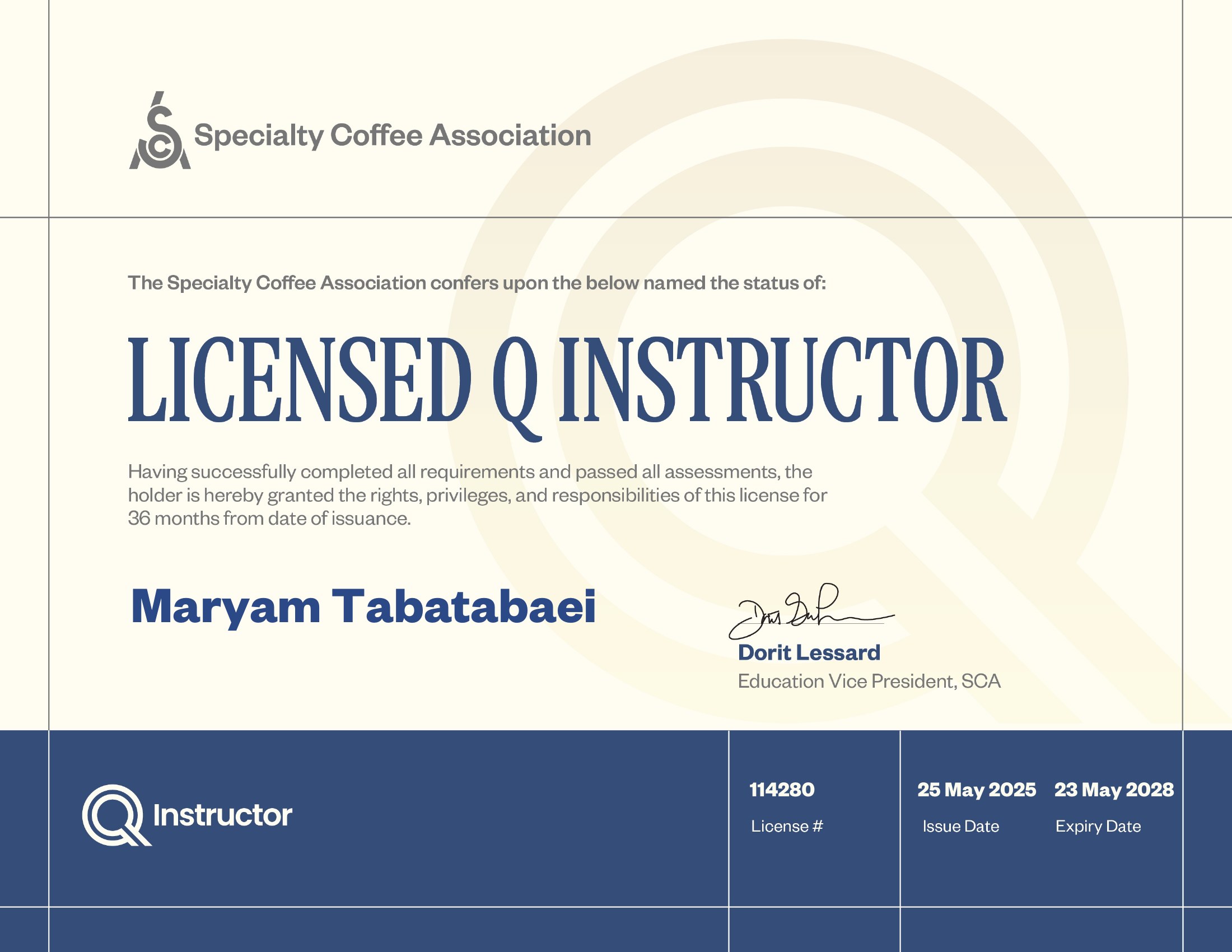 Q Instructor